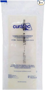 COMPRESSA EM PETROLATUM COM 3 UNIDADES CURATEC